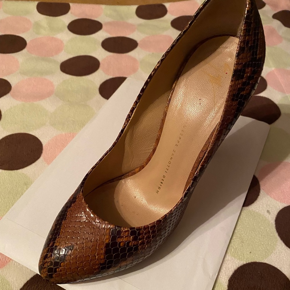 Brown shoes